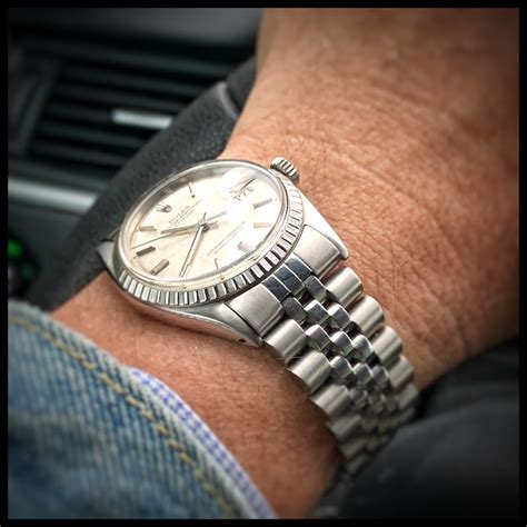 rolex tie bar|Rolex datejust on wrist.